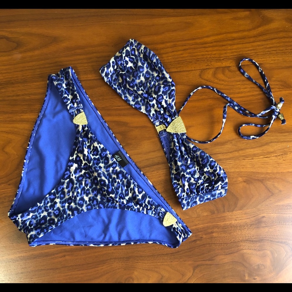 H&M Leopard Print Swimsuit